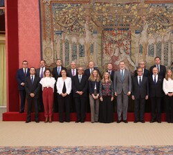 Su Majestad el Rey junto al Patronato de la Fundación Iberoamericana Empresarial